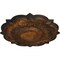 Ekena Millwork Deria Ceiling Medallion (Fits Canopies up to 6"), Hand-Painted Rust, 20 1/4"OD x 1 1/2"P CM20DRRUS - alternate 2